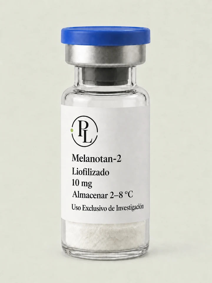 Melanotan-2 10 mg, vial de investigación