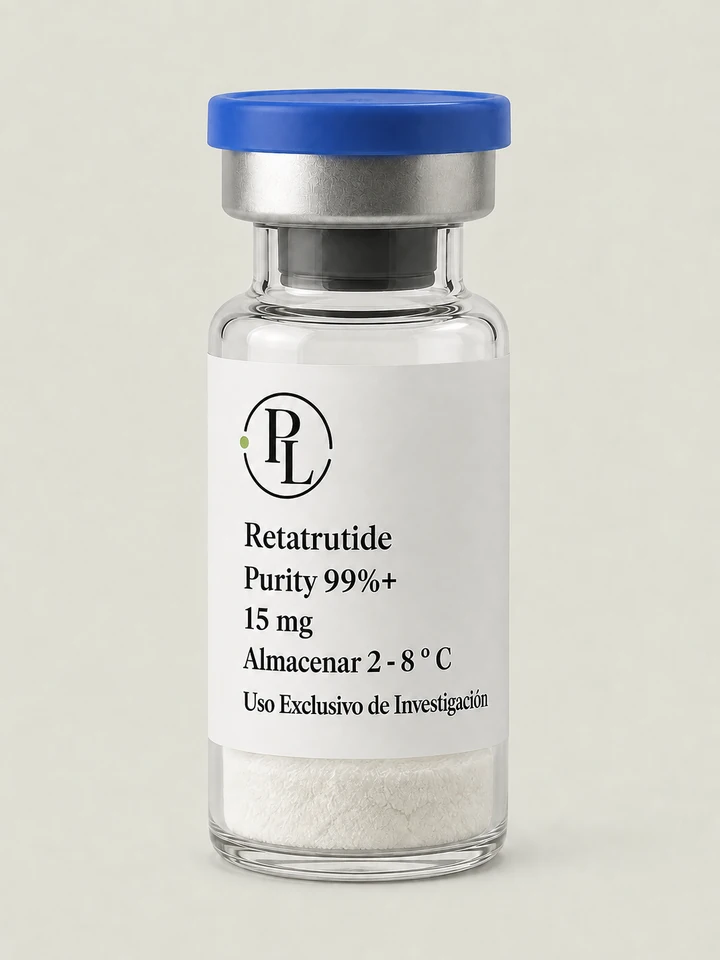 Retatrutide 15 mg, vial para investigación