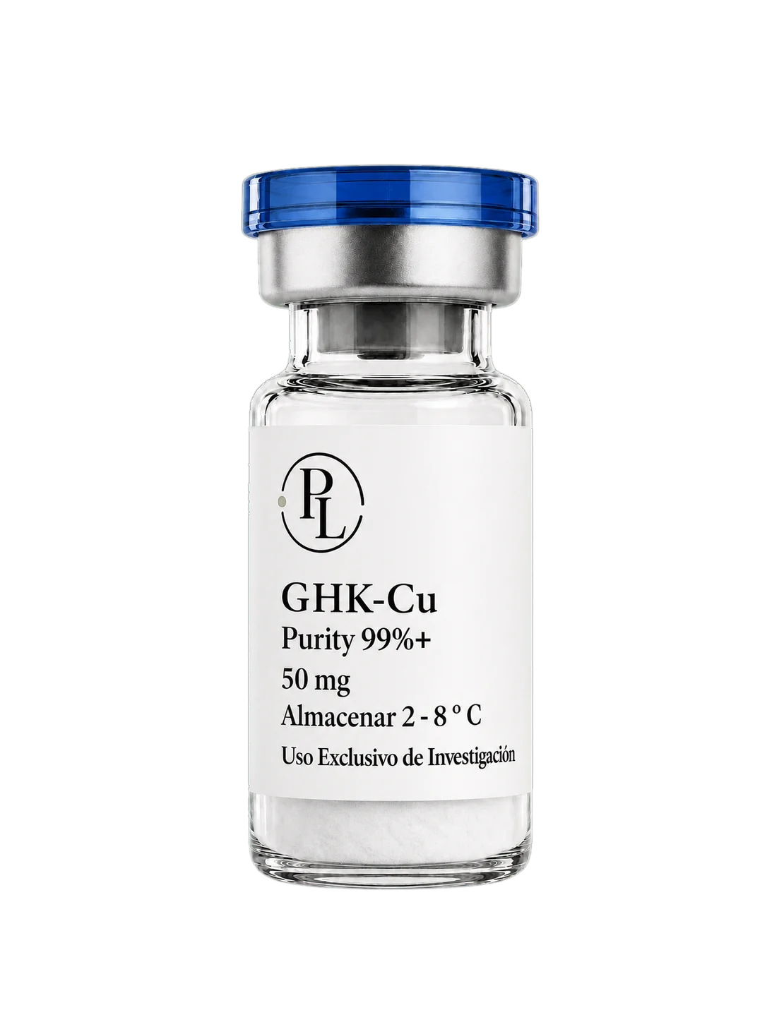 GHK-Cu 50 mg, vial para investigación